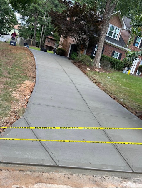 Suburban Driveway