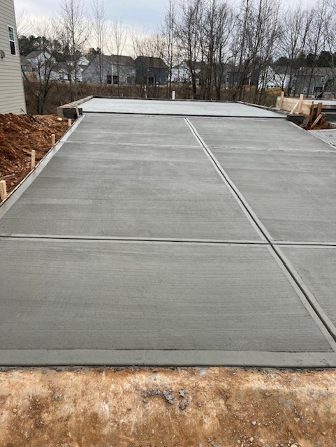 Wide Multi-Panel Driveway