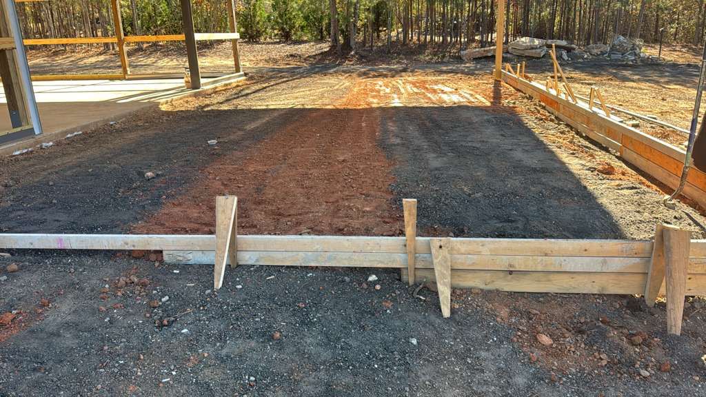 Pavilion Slab — before